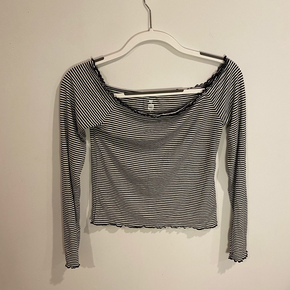 stripped crop